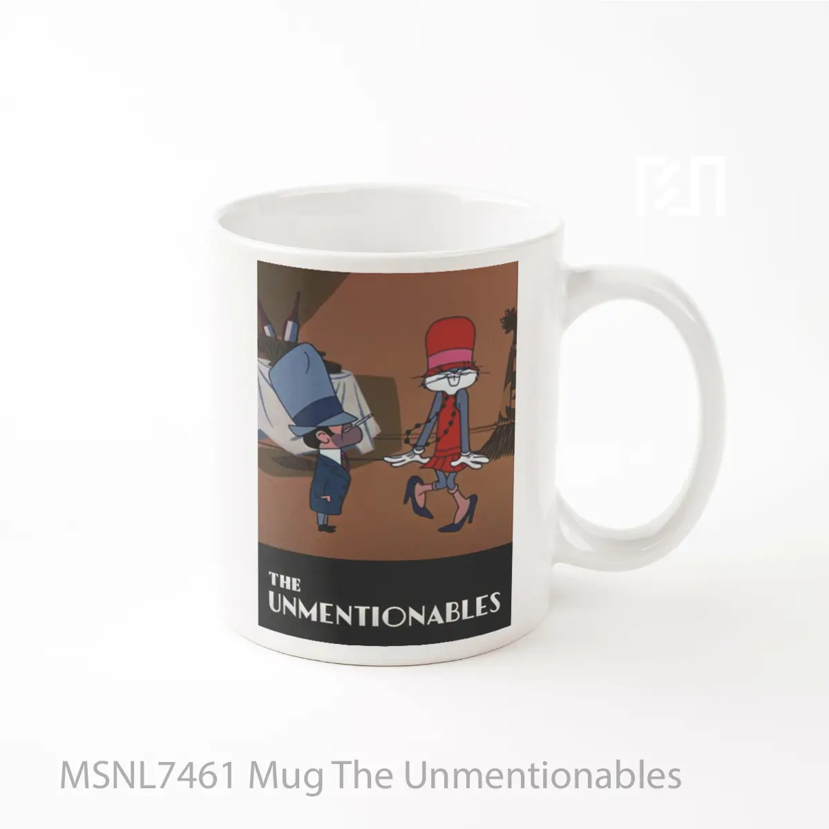 Mug The Unmentionables Gelas Keramik Tema Film MSNL7461