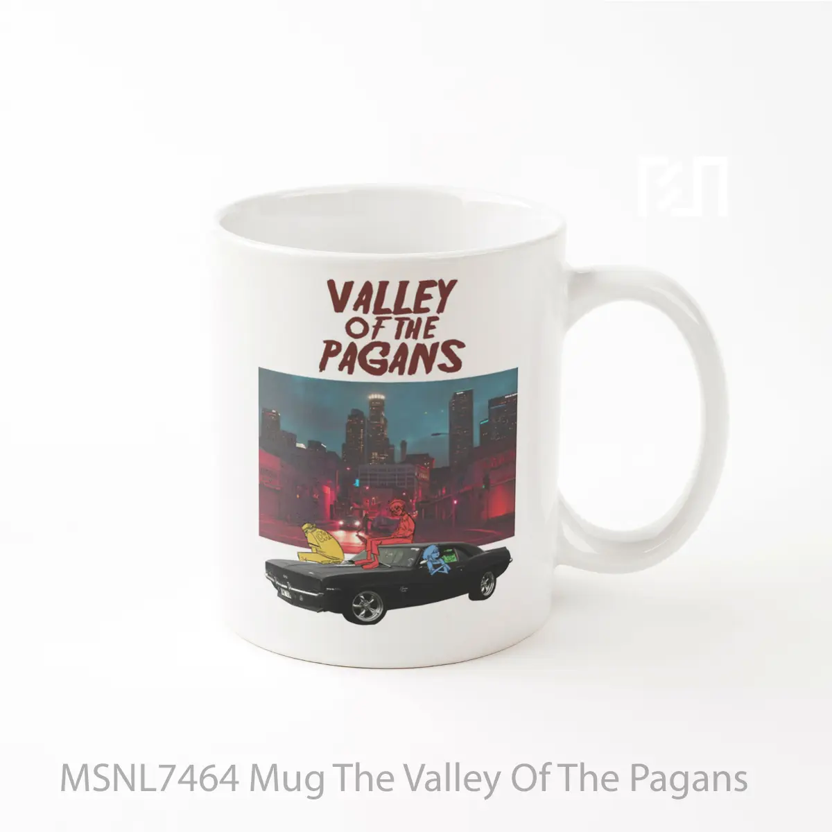 Mug The Valley Of The Pagans Gelas Keramik Tema Film MSNL7464