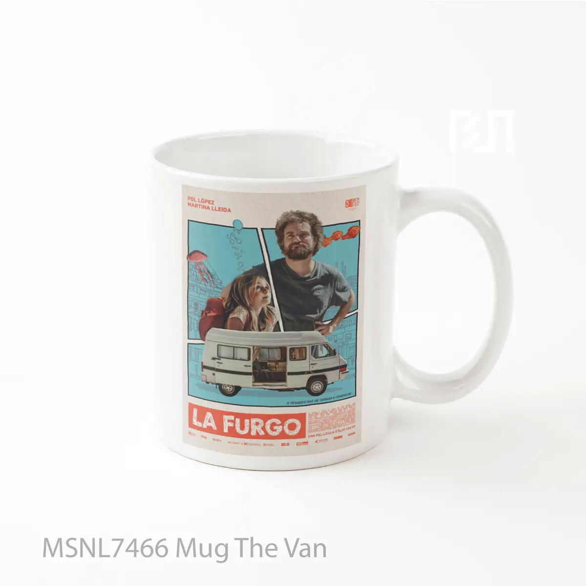 Mug The Van Gelas Keramik Tema Film MSNL7466