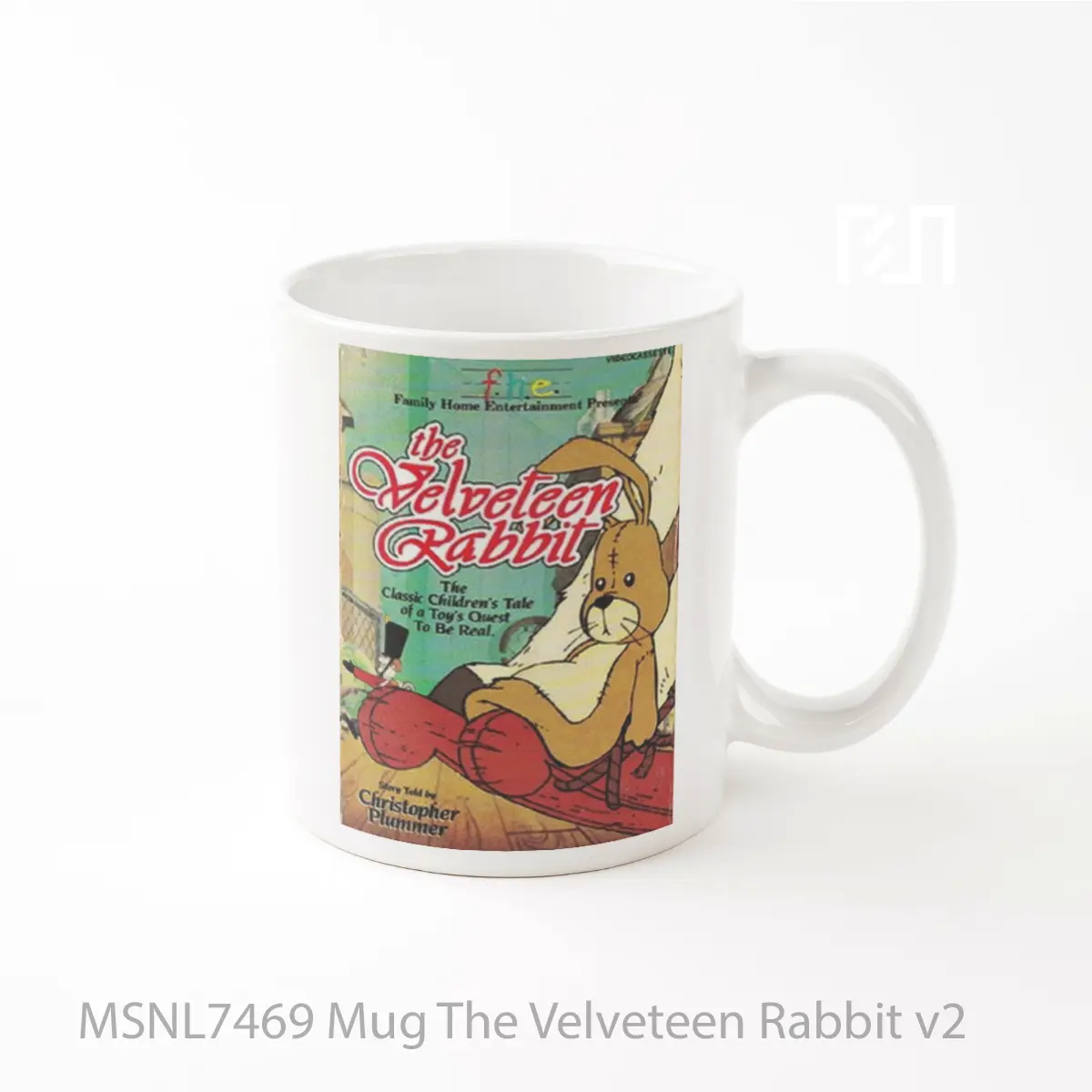 Mug The Velveteen Rabbit V2 Gelas Keramik Tema Film MSNL7469