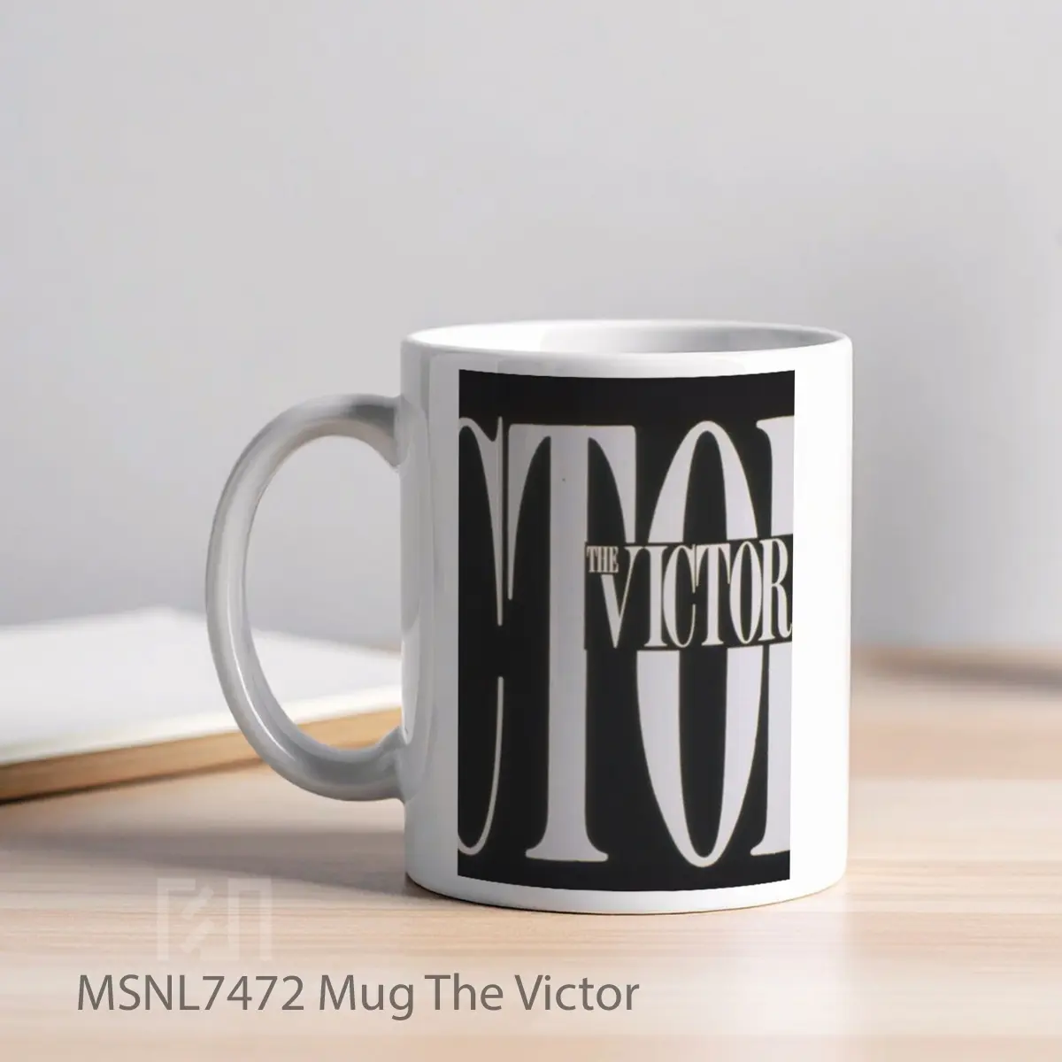 Mug The Victor Gelas Keramik Tema Film MSNL7472 - Tampak Kiri