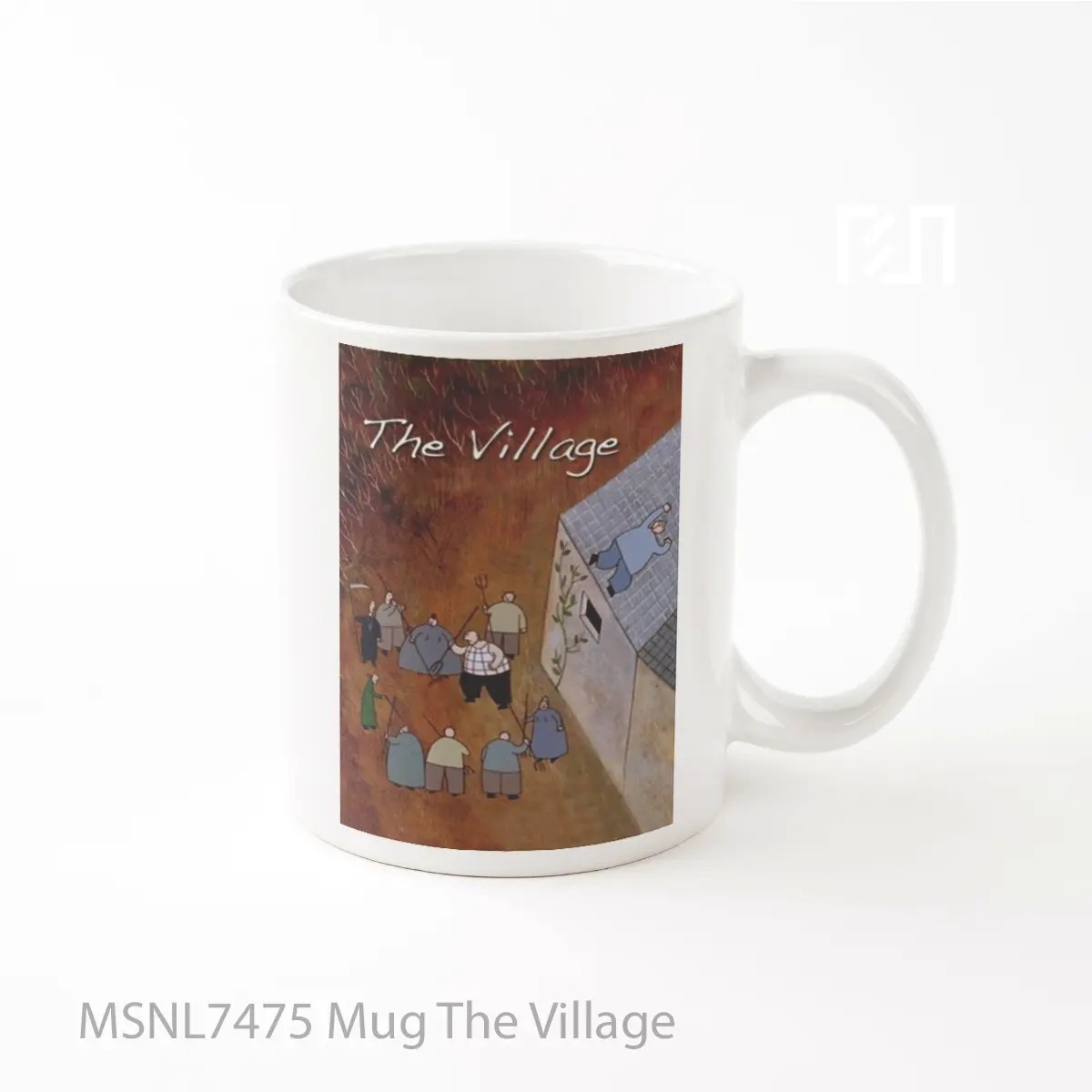 Mug The Village Gelas Keramik Tema Film MSNL7475