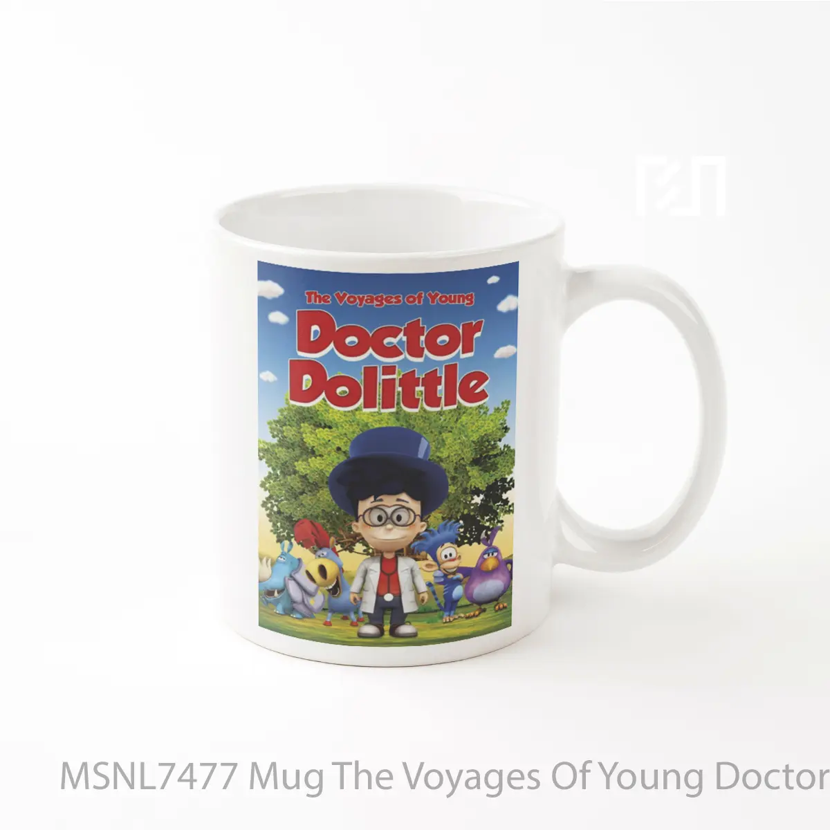 Mug The Voyages Of Young Doctor Dolittle Gelas Keramik Tema Film MSNL7477