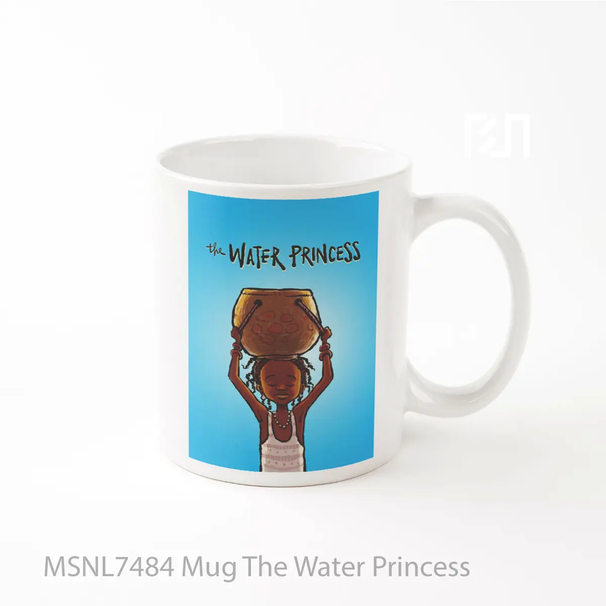 Mug The Water Princess Gelas Keramik Tema Film MSNL7484