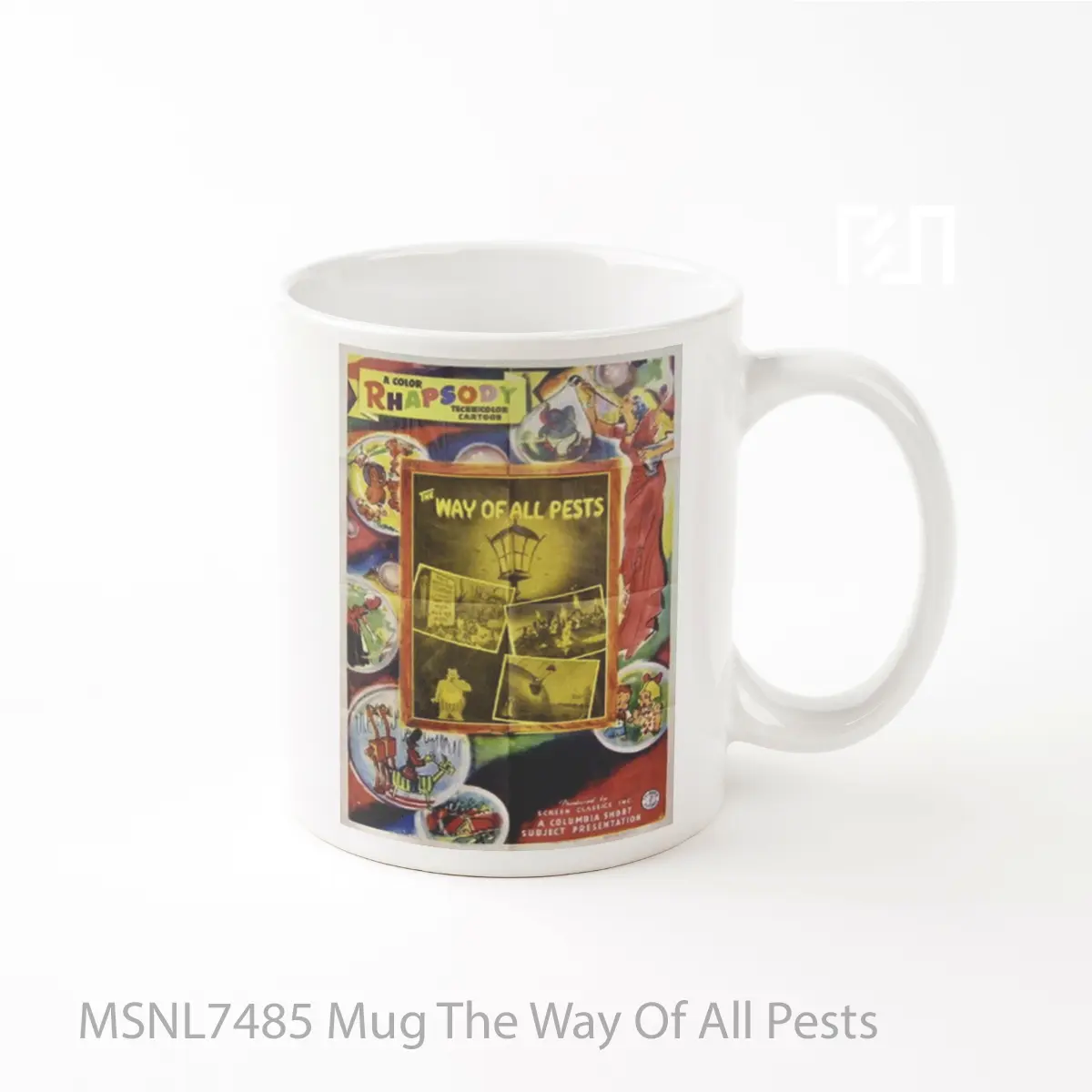 Mug The Way Of All Pests Gelas Keramik Tema Film MSNL7485