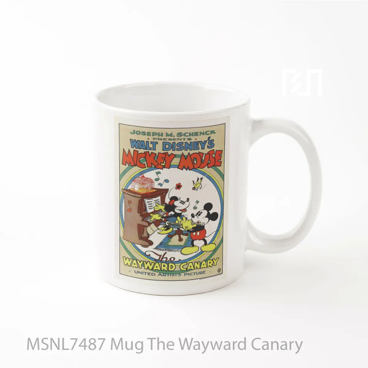 Mug The Wayward Canary Gelas Keramik Tema Film MSNL7487