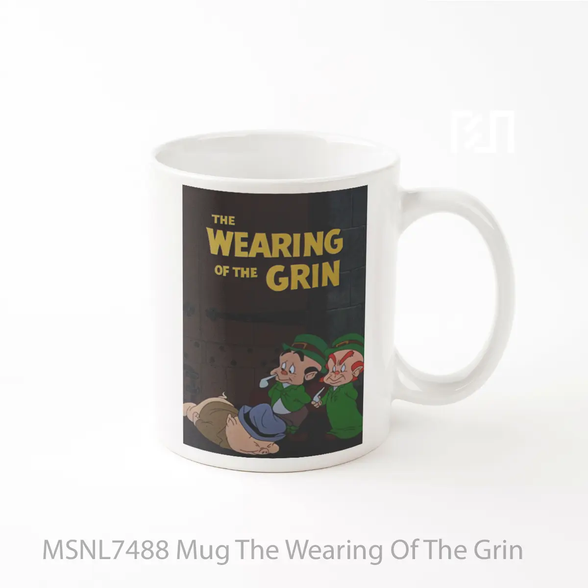 Mug The Wearing Of The Grin Gelas Keramik Tema Film MSNL7488