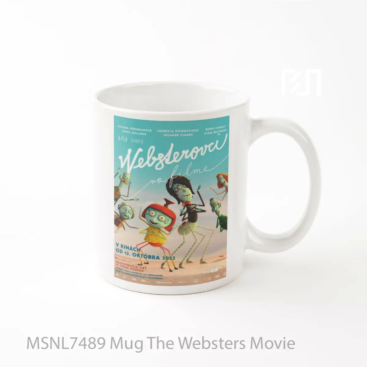 Mug The Websters Movie Gelas Keramik Tema Film MSNL7489