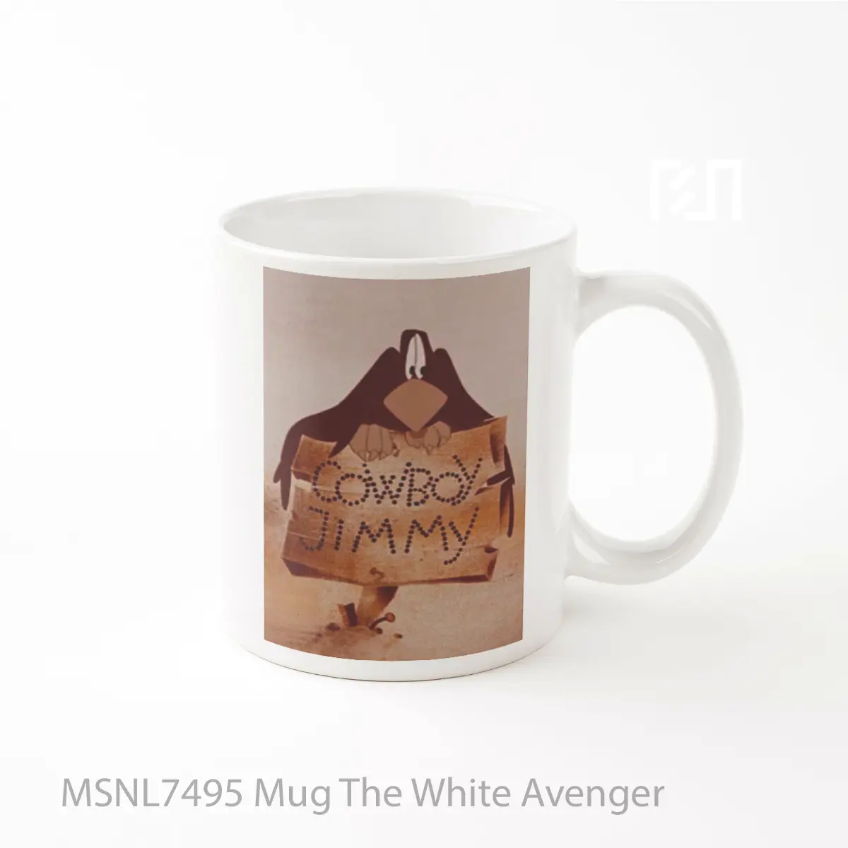 Mug The White Avenger Gelas Keramik Tema Film MSNL7495
