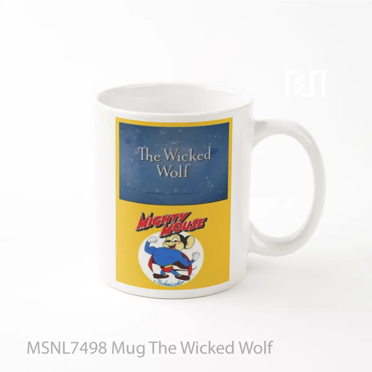 Mug The Wicked Wolf Gelas Keramik Tema Film MSNL7498