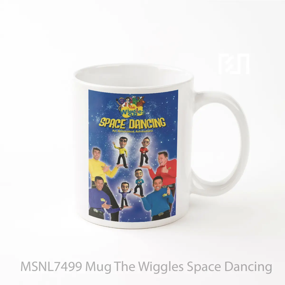 Mug The Wiggles Space Dancing Gelas Keramik Tema Film MSNL7499