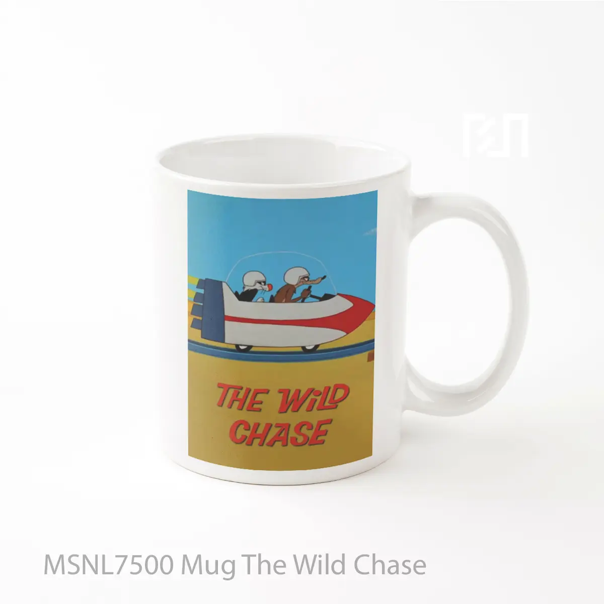 Mug The Wild Chase Gelas Keramik Tema Film MSNL7500