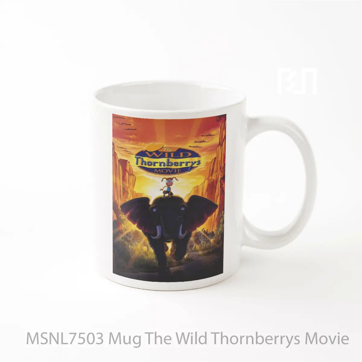 Mug The Wild Thornberrys Movie Gelas Keramik Tema Film MSNL7503