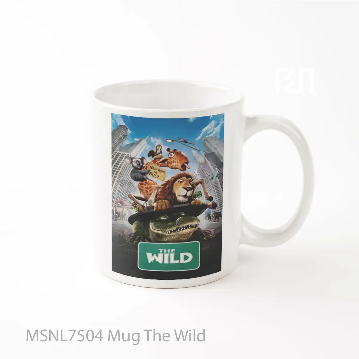 Mug The Wild Gelas Keramik Tema Film MSNL7504