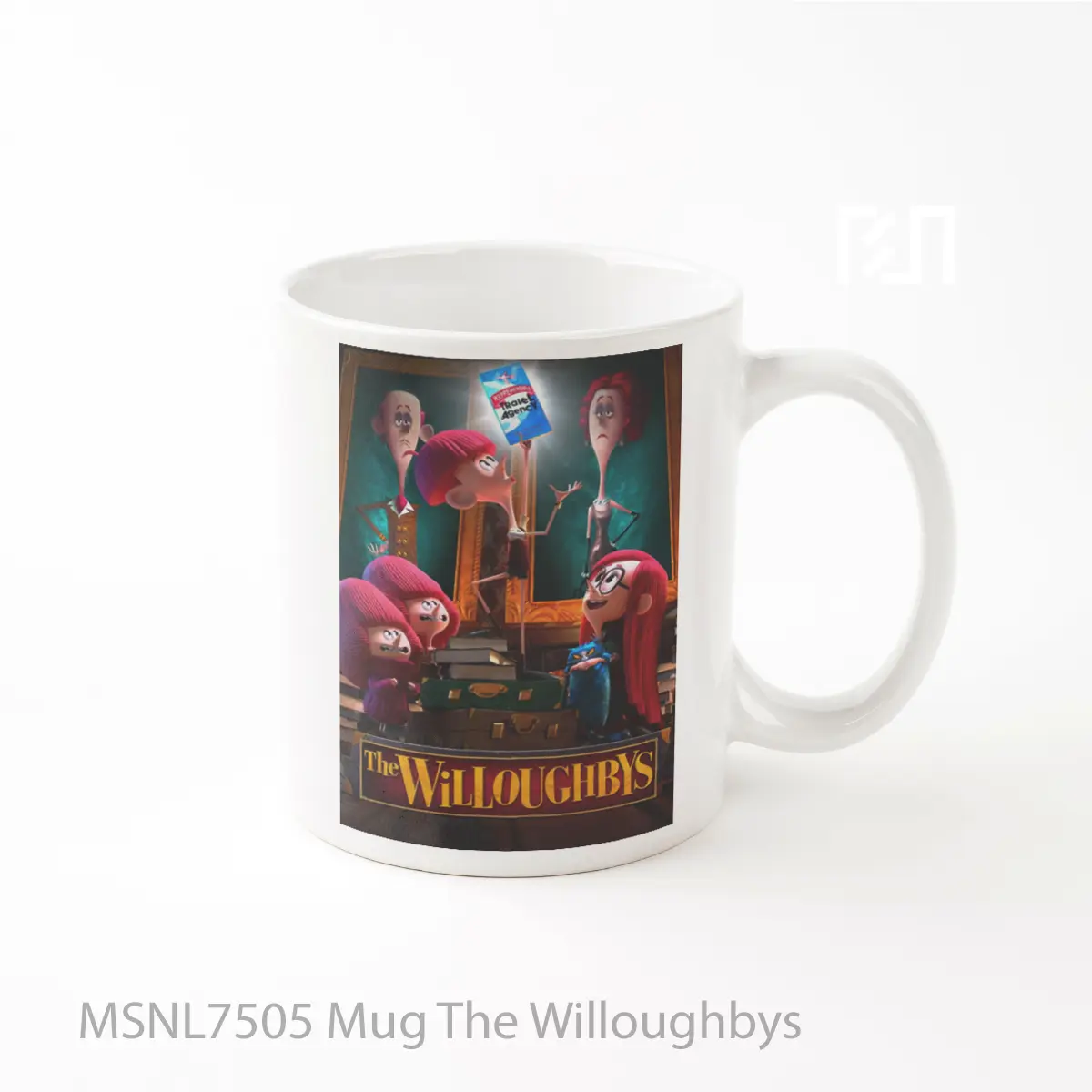 Mug The Willoughbys Gelas Keramik Tema Film MSNL7505