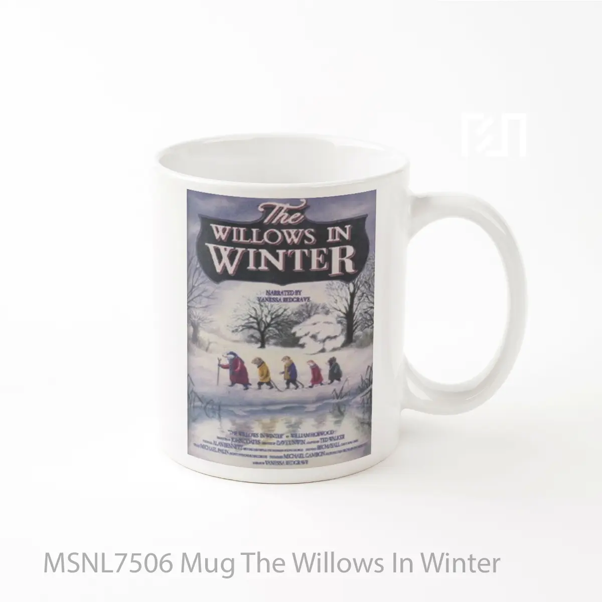 Mug The Willows In Winter Gelas Keramik Tema Film MSNL7506