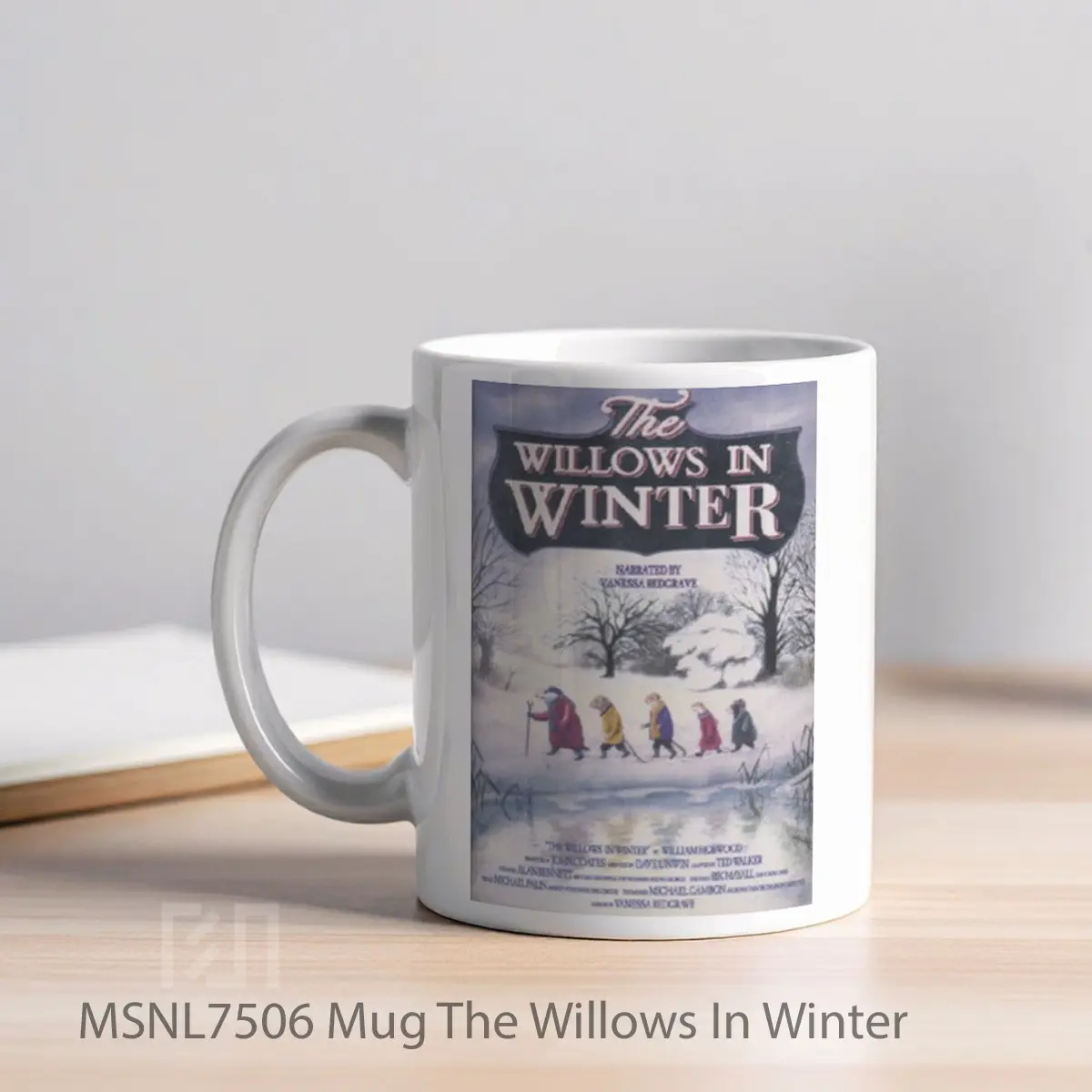 Mug The Willows In Winter Gelas Keramik Tema Film MSNL7506 - Tampak Kiri