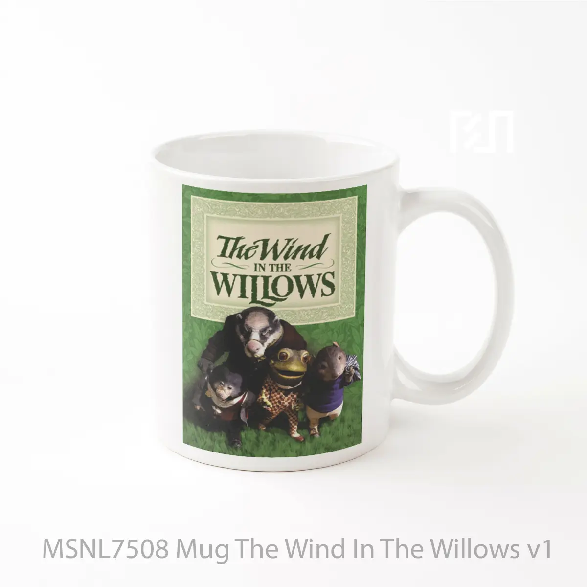 Mug The Wind In The Willows V1 Gelas Keramik Tema Film MSNL7508