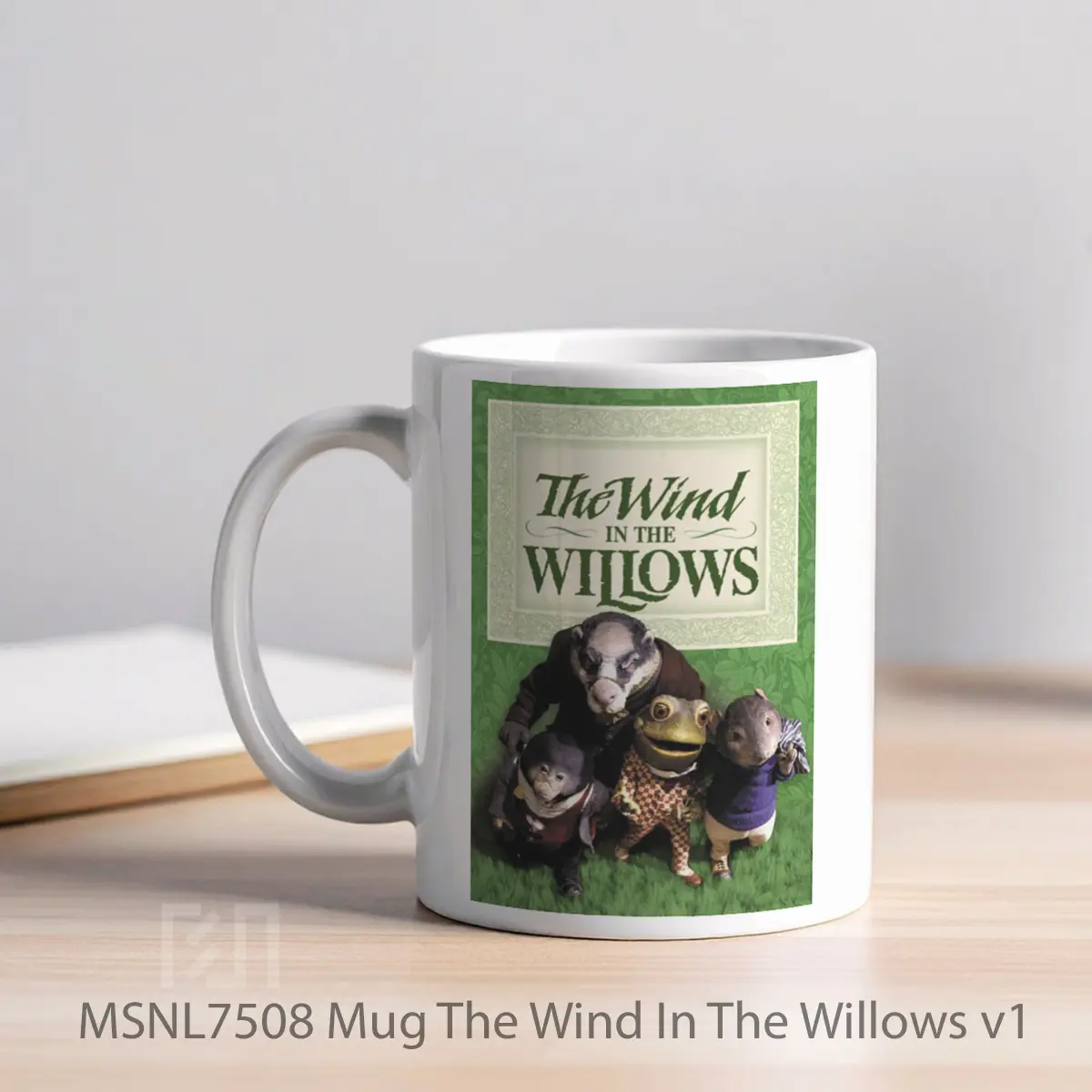 Mug The Wind In The Willows V1 Gelas Keramik Tema Film MSNL7508 - Tampak Kiri