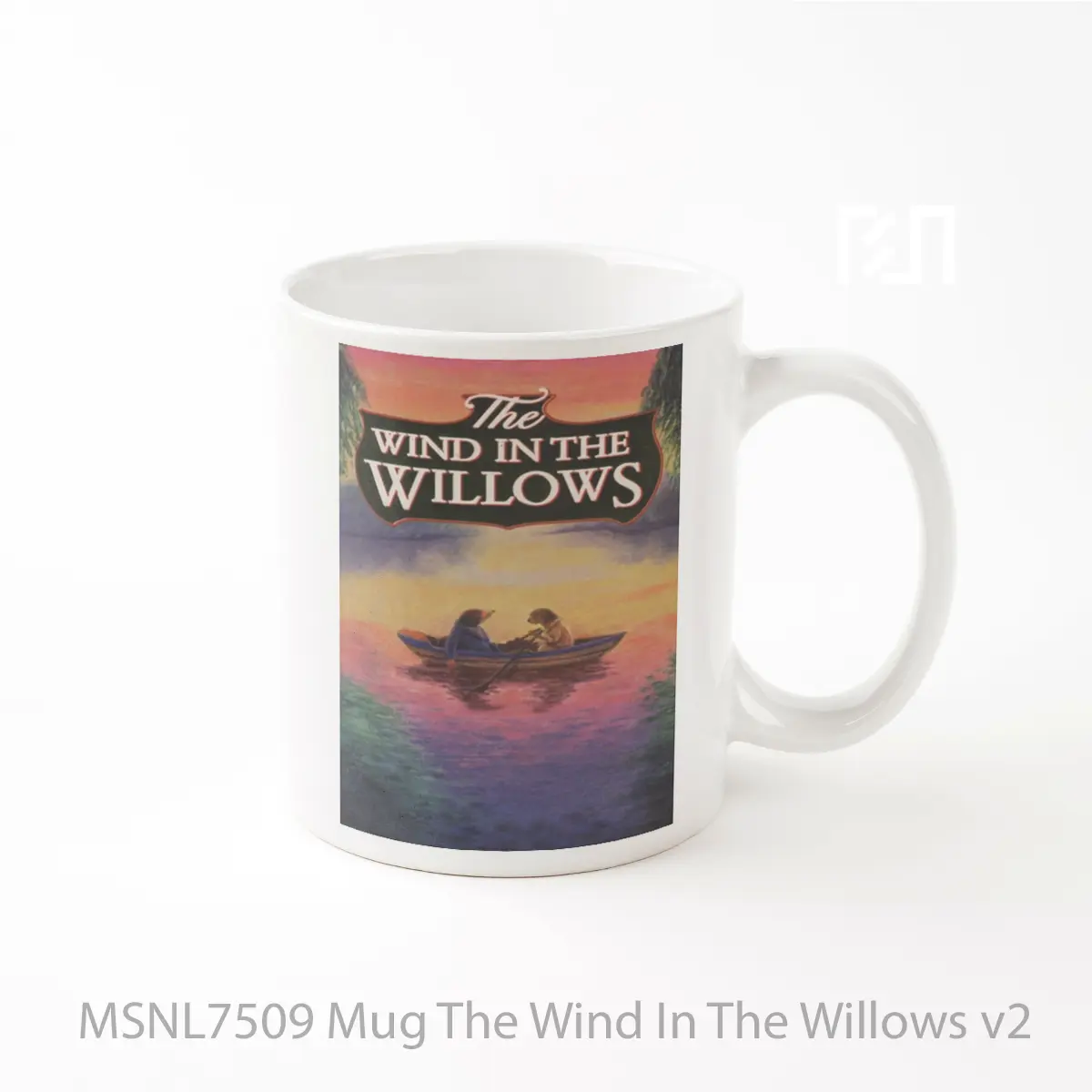Mug The Wind In The Willows V2 Gelas Keramik Tema Film MSNL7509