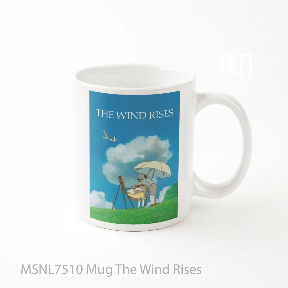 Mug The Wind Rises Gelas Keramik Tema Film MSNL7510