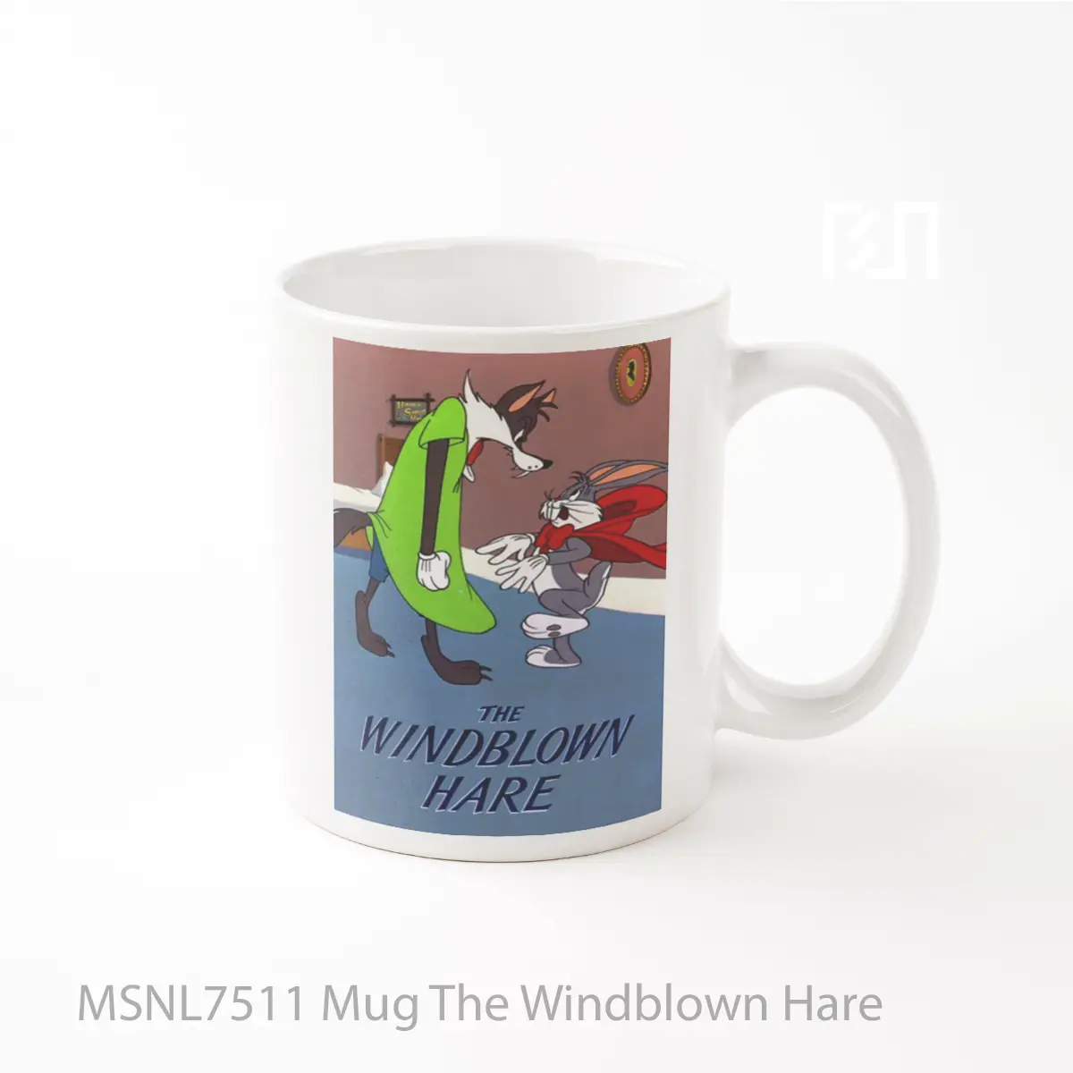 Mug The Windblown Hare Gelas Keramik Tema Film MSNL7511