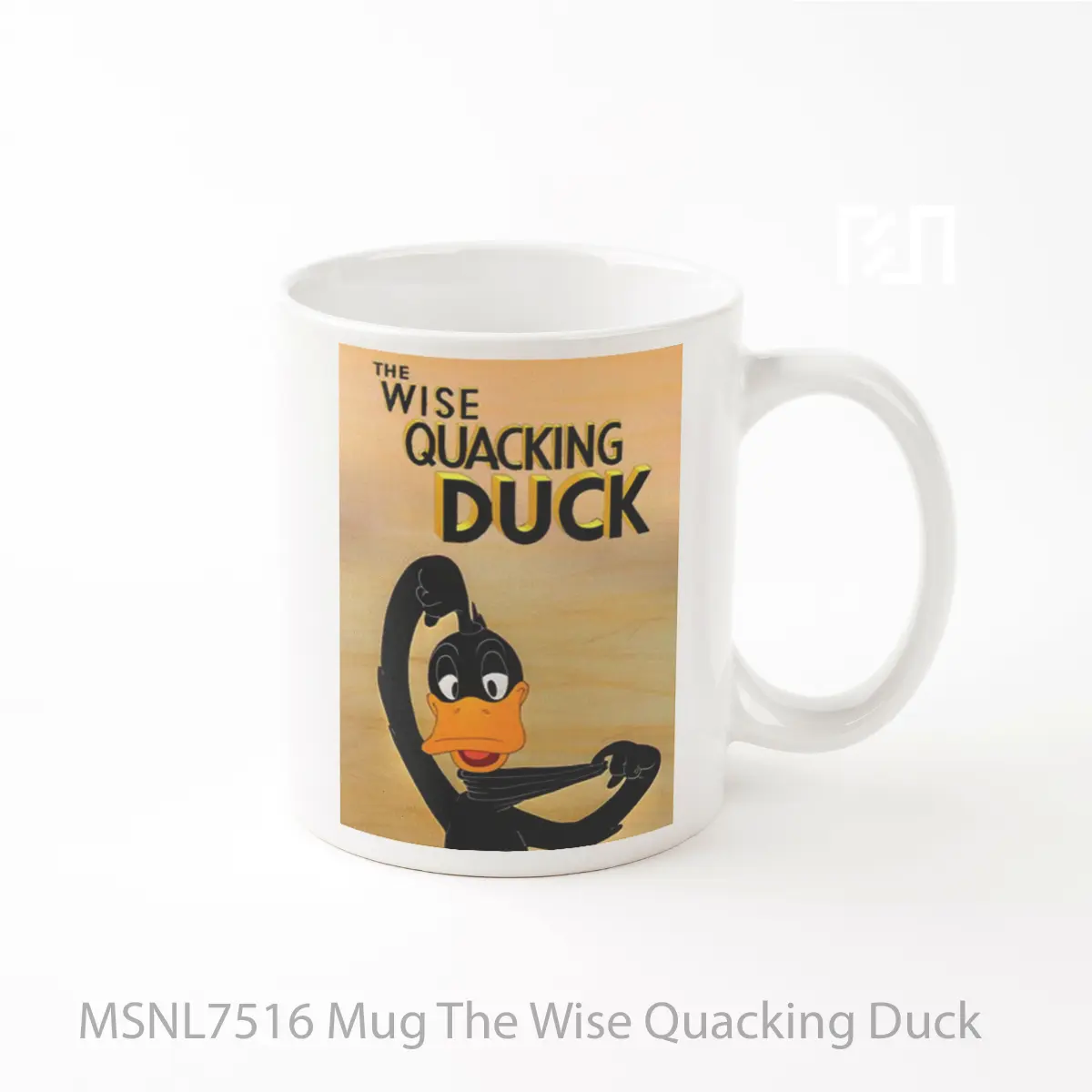 Mug The Wise Quacking Duck Gelas Keramik Tema Film MSNL7516