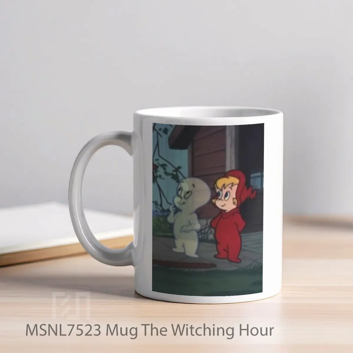 Mug The Witching Hour Gelas Keramik Tema Film MSNL7523 - Tampak Kiri