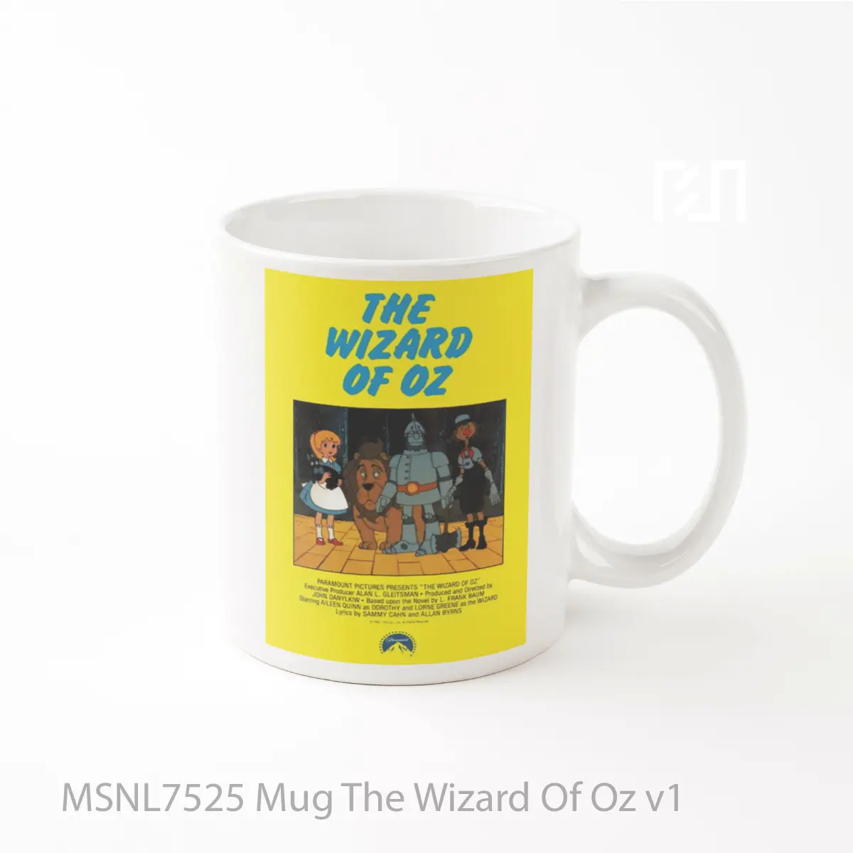 Mug The Wizard Of Oz V1 Gelas Keramik Tema Film MSNL7525