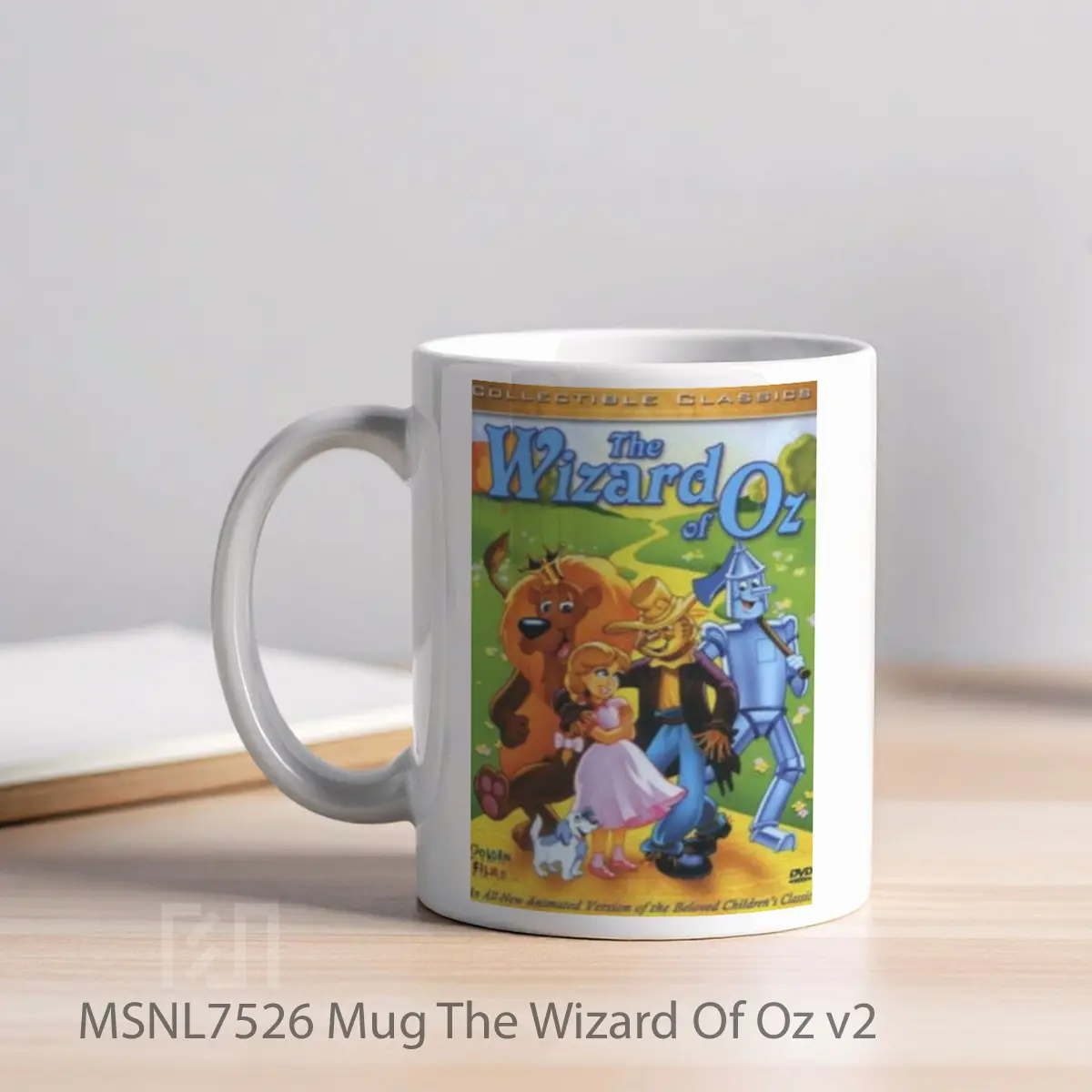 Mug The Wizard Of Oz V2 Gelas Keramik Tema Film MSNL7526 - Tampak Kiri