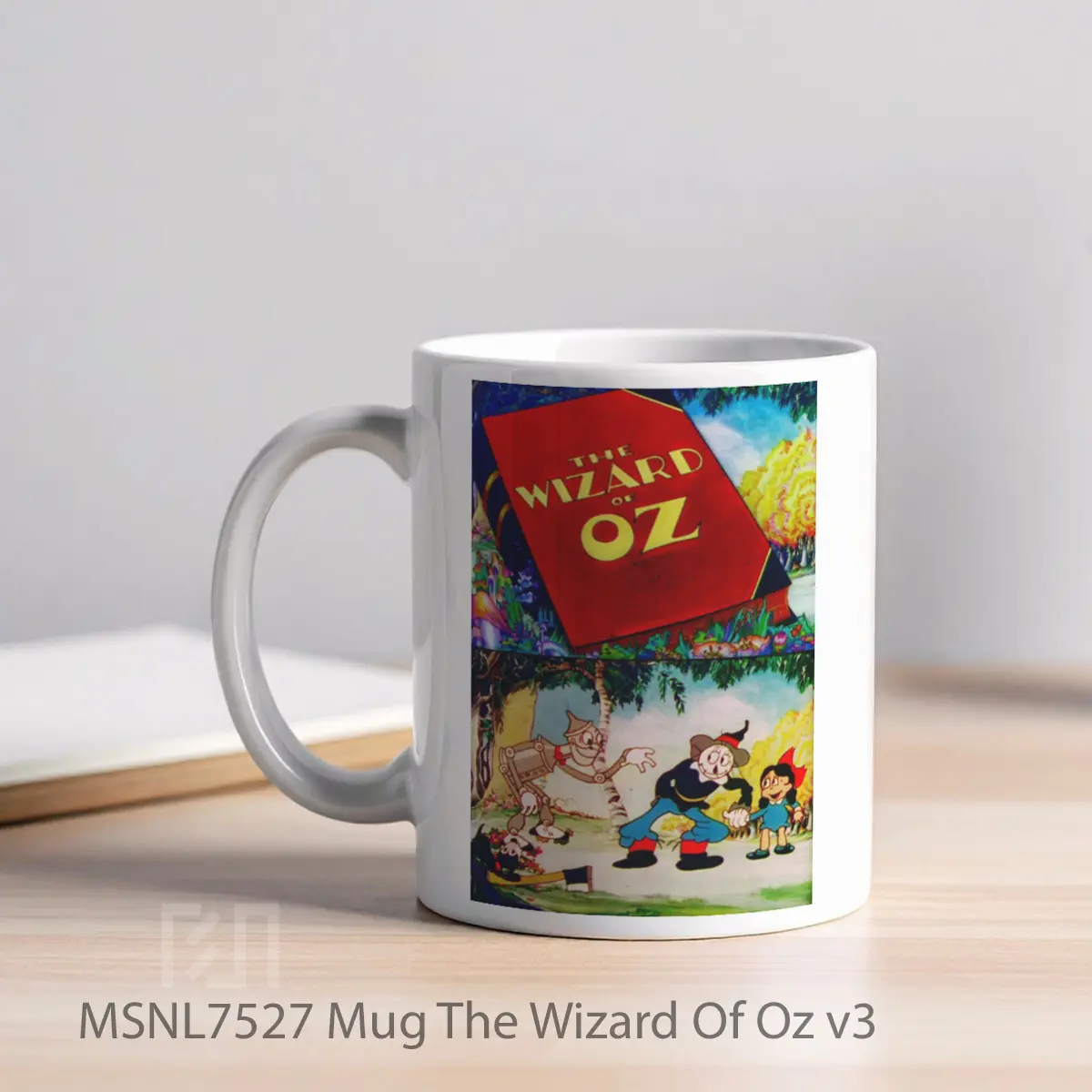 Mug The Wizard Of Oz V3 Gelas Keramik Tema Film MSNL7527 - Tampak Kiri