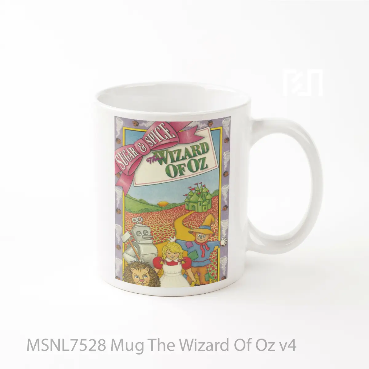 Mug The Wizard Of Oz V4 Gelas Keramik Tema Film MSNL7528