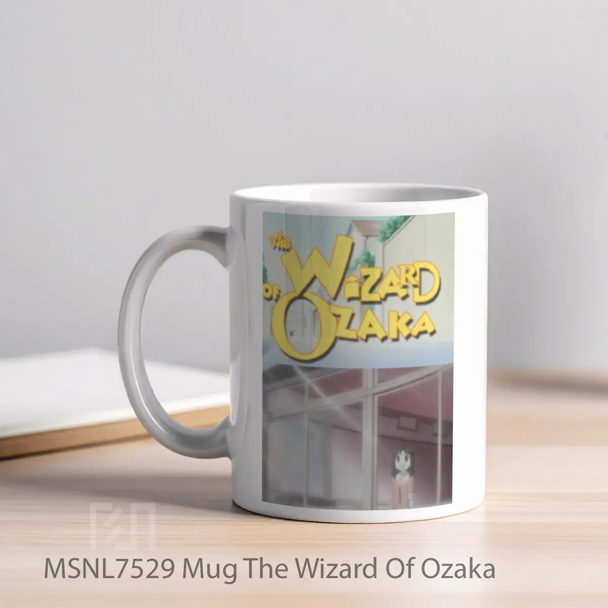 Mug The Wizard Of Ozaka Gelas Keramik Tema Film MSNL7529 - Tampak Kiri