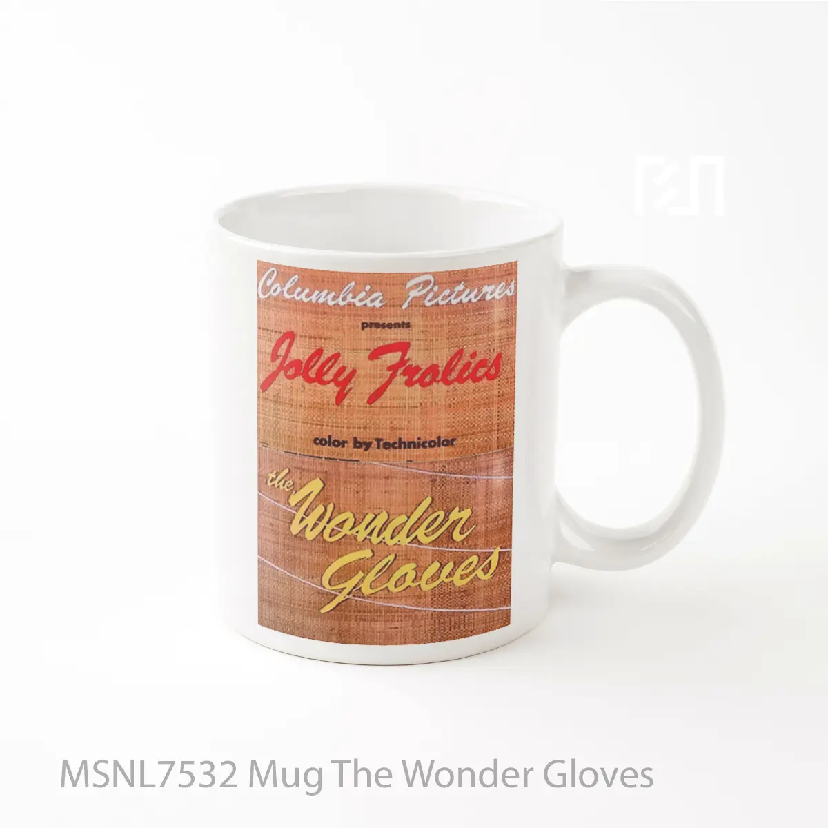 Mug The Wonder Gloves Gelas Keramik Tema Film MSNL7532