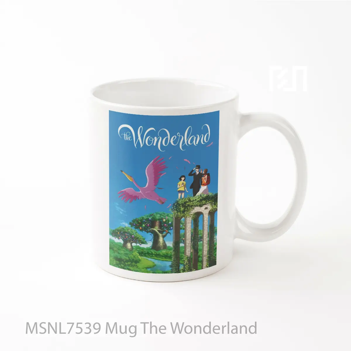 Mug The Wonderland Gelas Keramik Tema Film MSNL7539