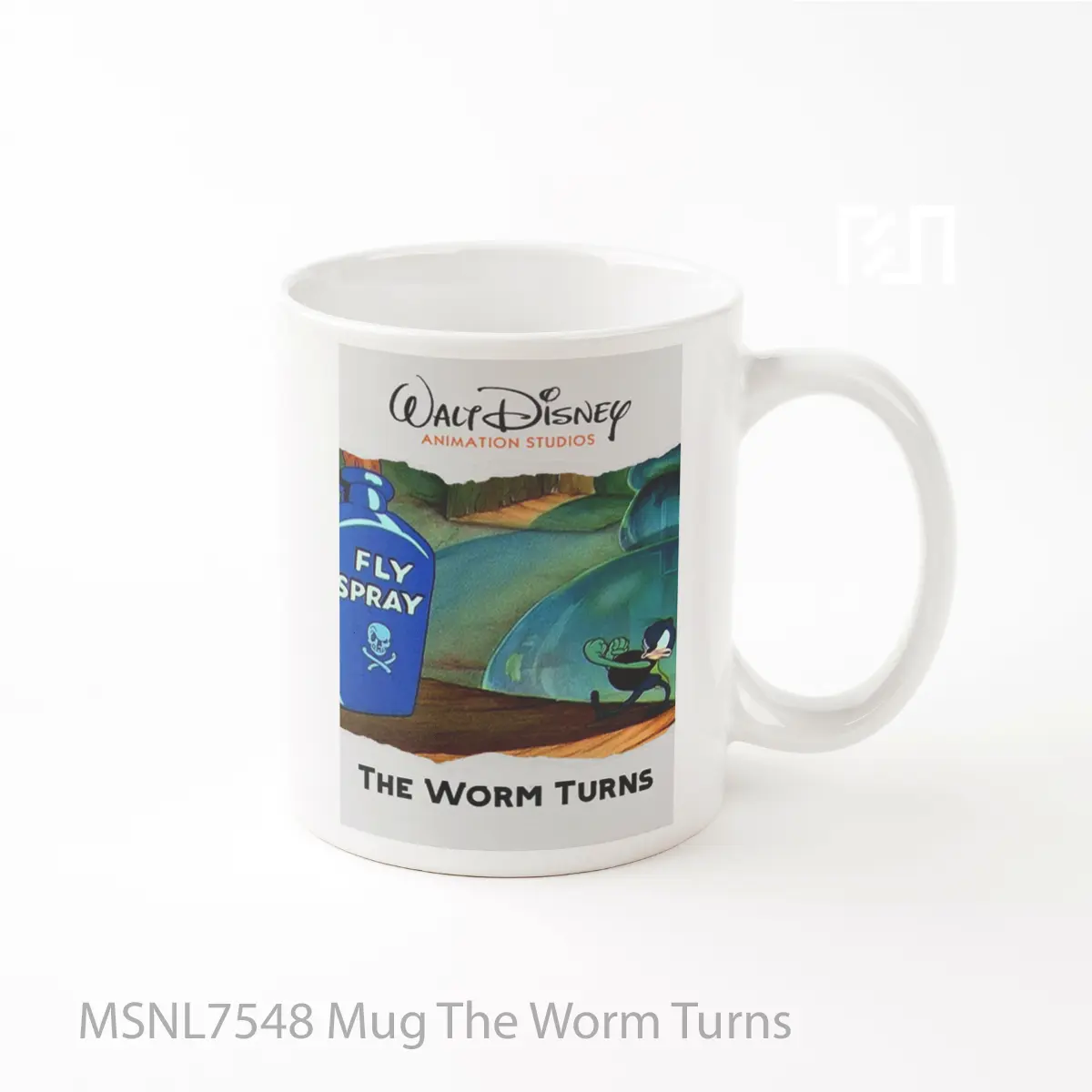 Mug The Worm Turns Gelas Keramik Tema Film MSNL7548