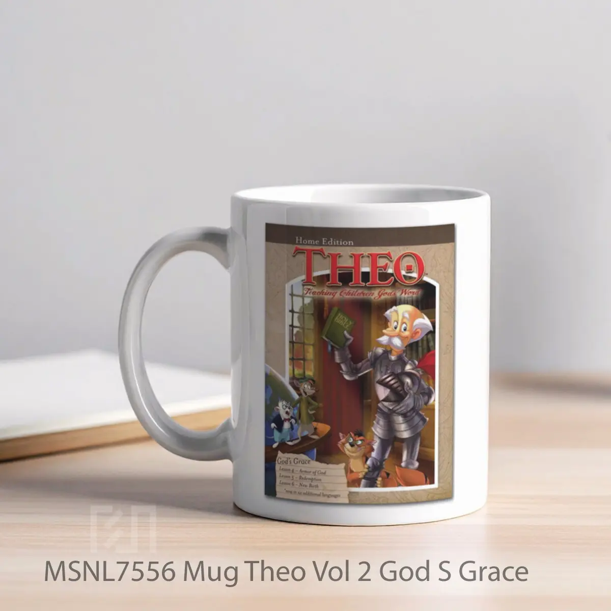 Mug Theo Vol 2 God S Grace Gelas Keramik Tema Film MSNL7556 - Tampak Kiri