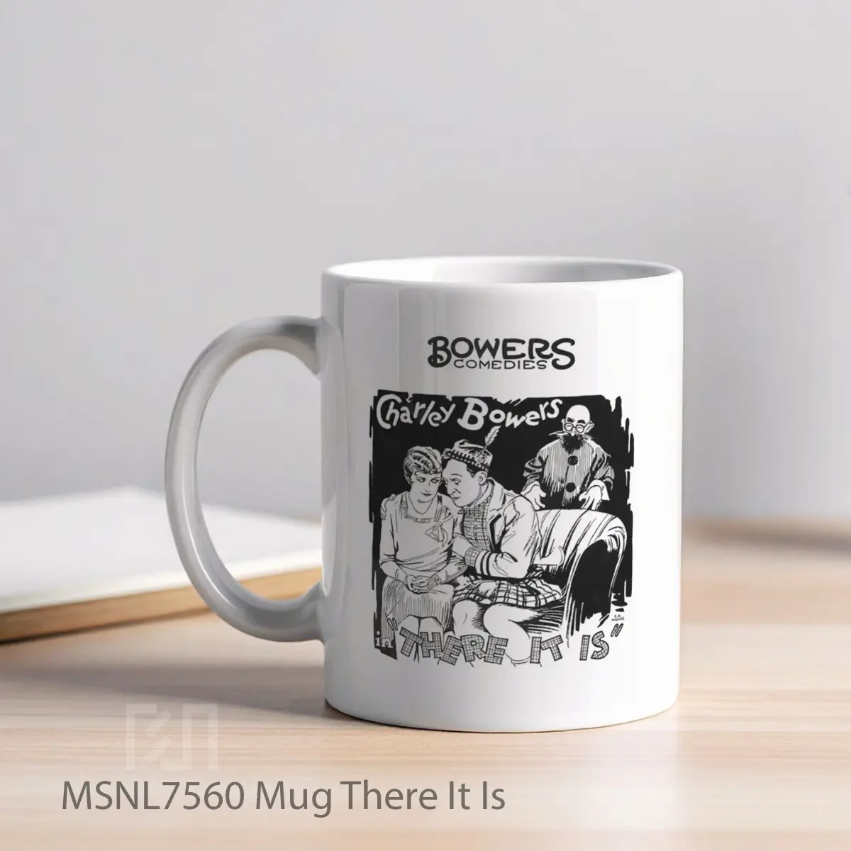 Mug There It Is Gelas Keramik Tema Film MSNL7560 - Tampak Kiri