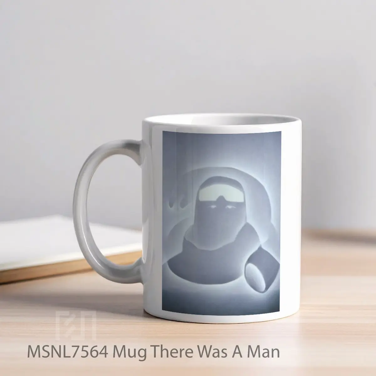 Mug There Was A Man Gelas Keramik Tema Film MSNL7564 - Tampak Kiri