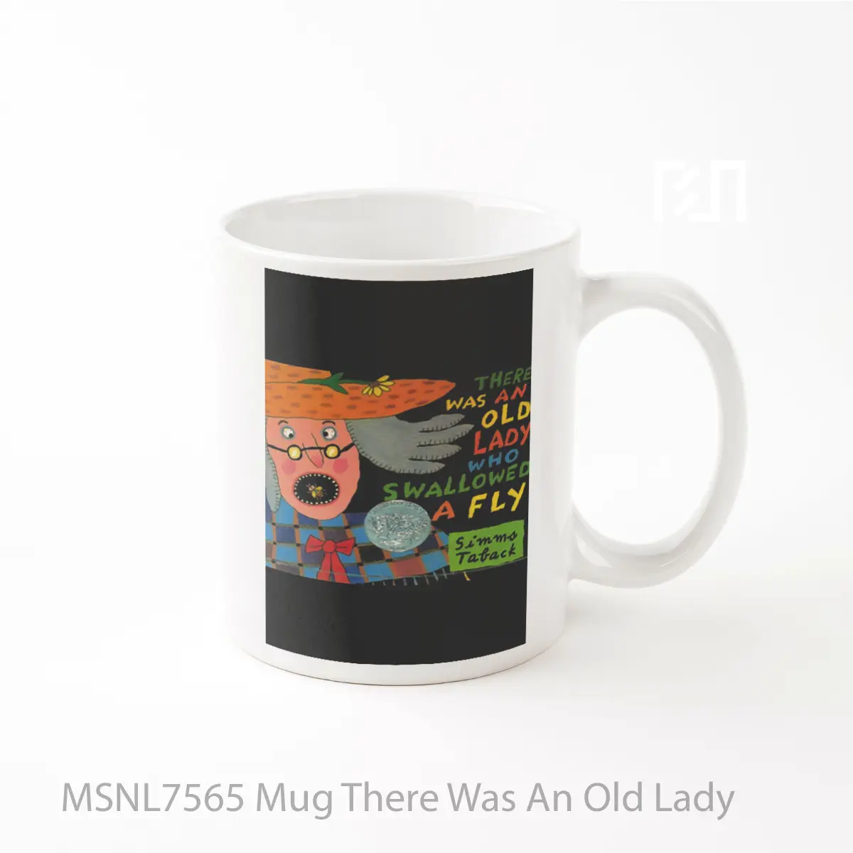 Mug There Was An Old Lady Gelas Keramik Tema Film MSNL7565