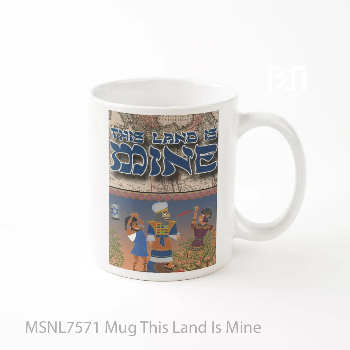 Mug This Land Is Mine Gelas Keramik Tema Film MSNL7571
