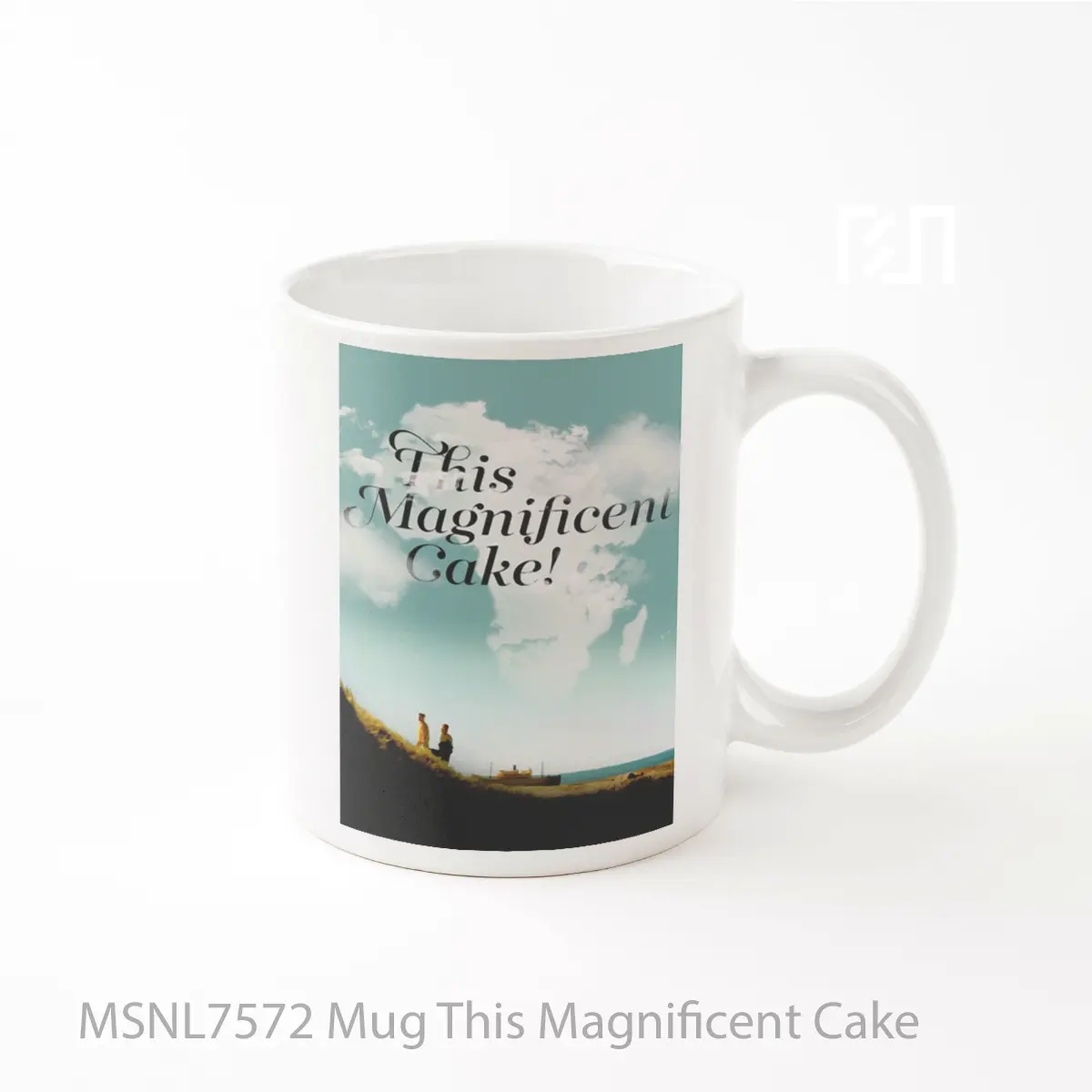 Mug This Magnificent Cake Gelas Keramik Tema Film MSNL7572