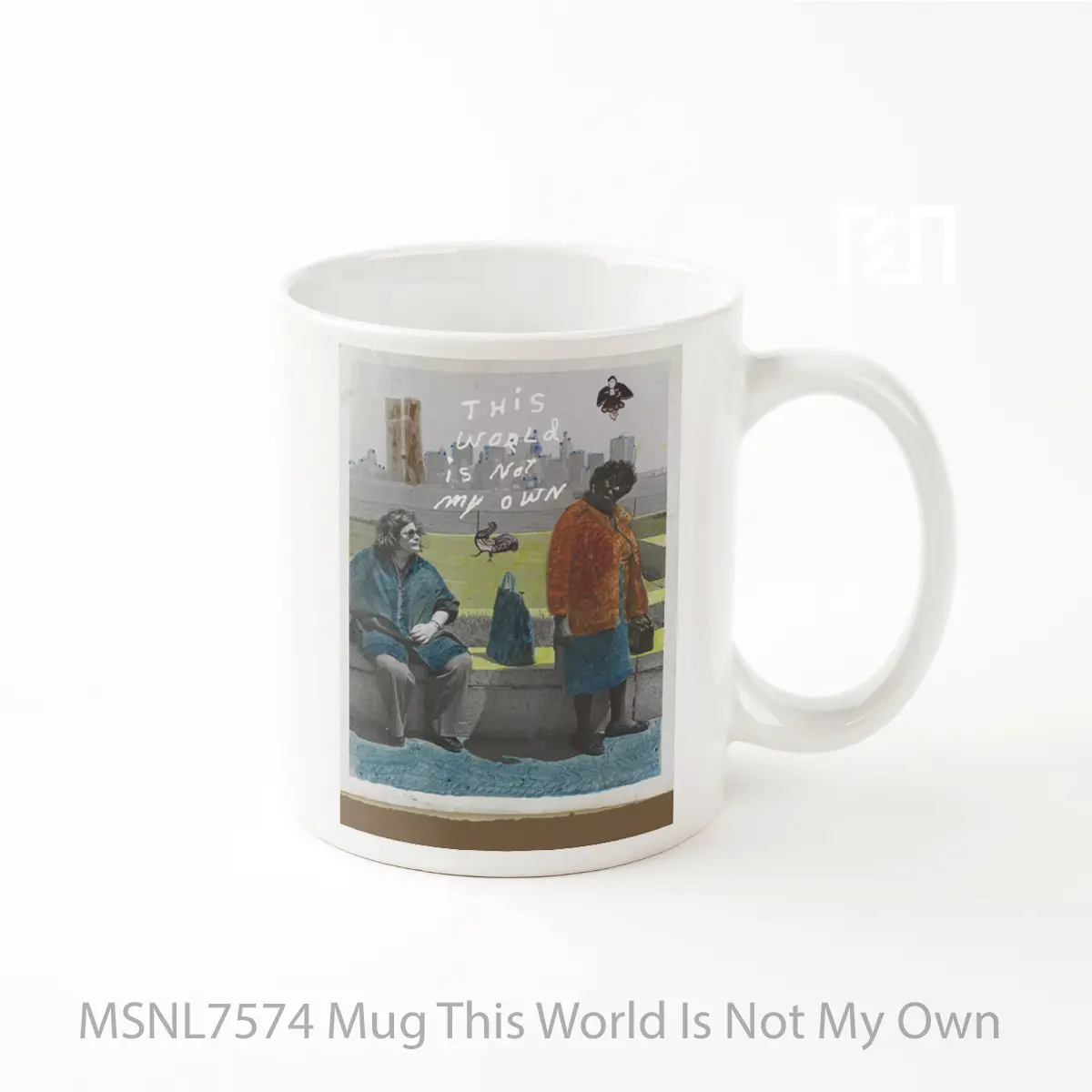 Mug This World Is Not My Own Gelas Keramik Tema Film MSNL7574