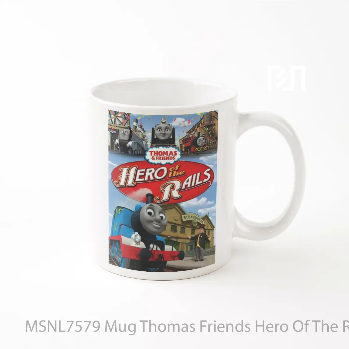 Mug Thomas Friends Hero Of The Rails The Movie Gelas Keramik Tema Film MSNL7579