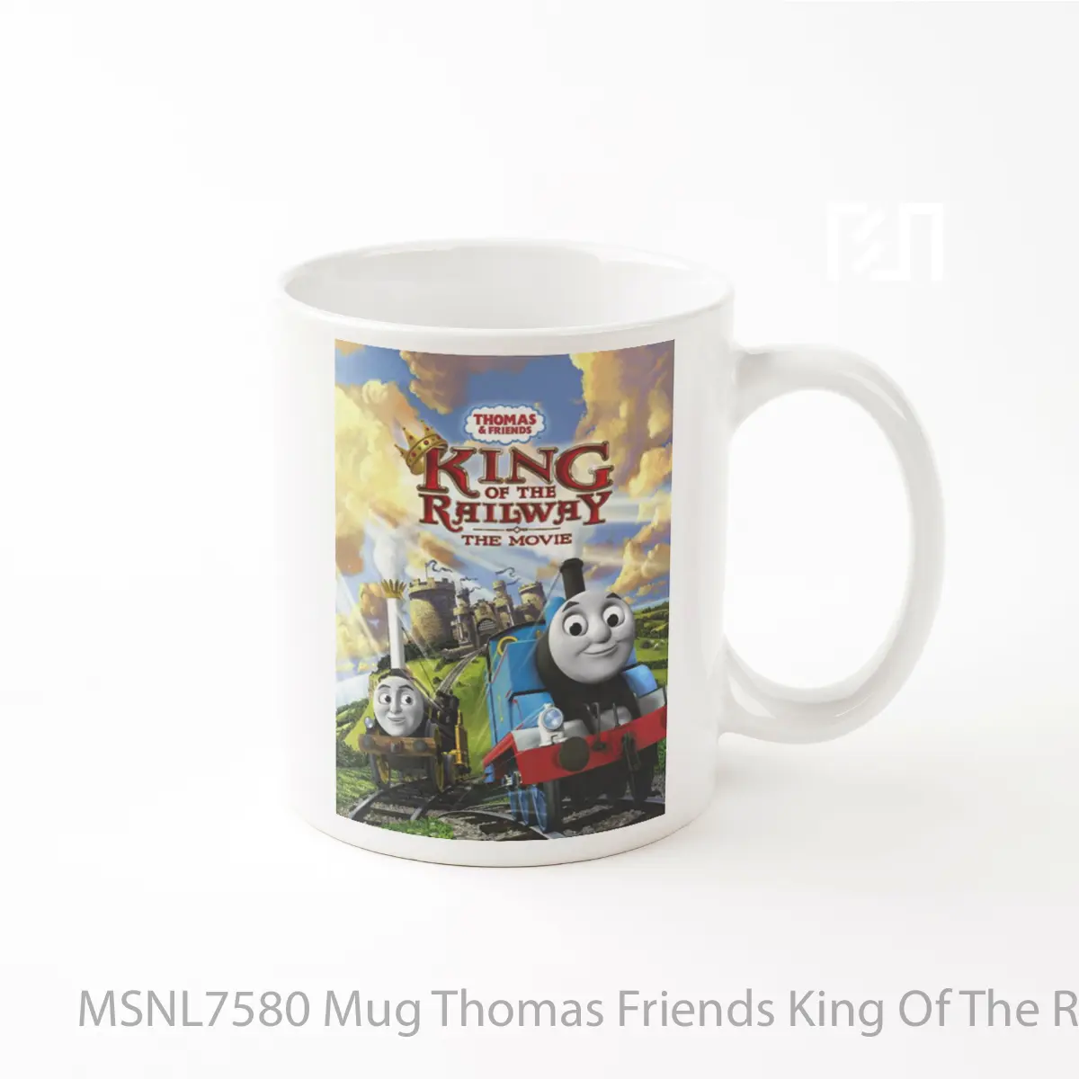 Mug Thomas Friends King Of The Railway Gelas Keramik Tema Film MSNL7580