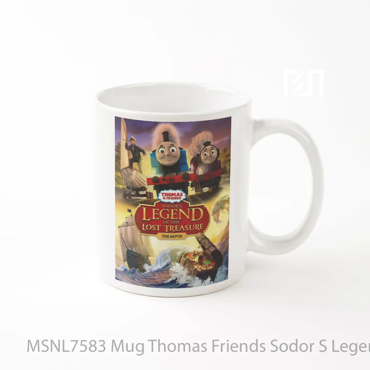 Mug Thomas Friends Sodor S Legend Of The Lost Treasure The Movie Gelas Keramik Tema Film MSNL7583