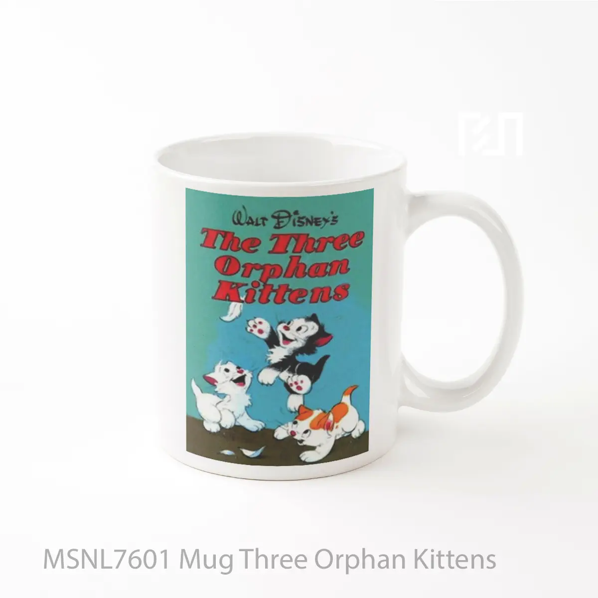 Mug Three Orphan Kittens Gelas Keramik Tema Film MSNL7601