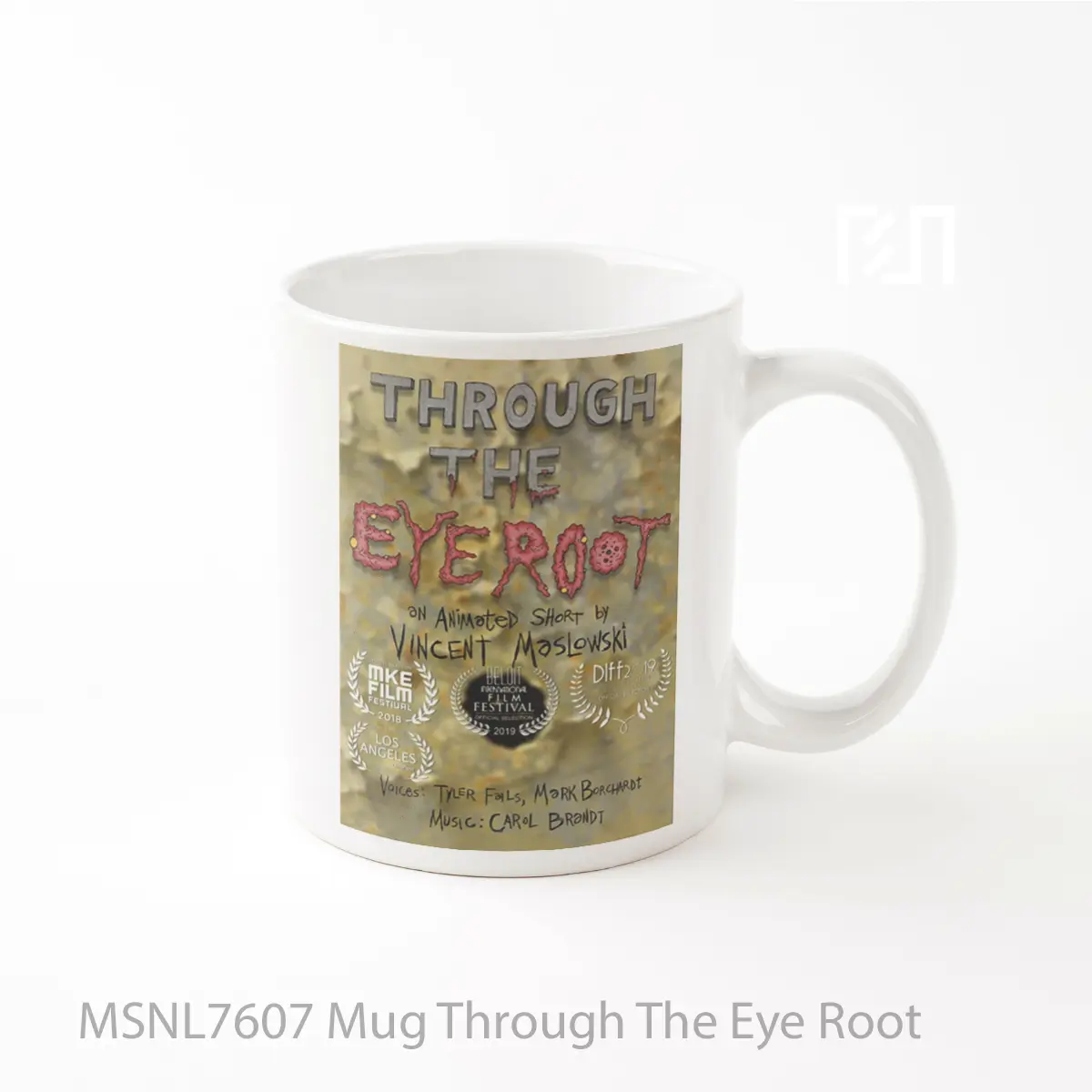 Mug Through The Eye Root Gelas Keramik Tema Film MSNL7607