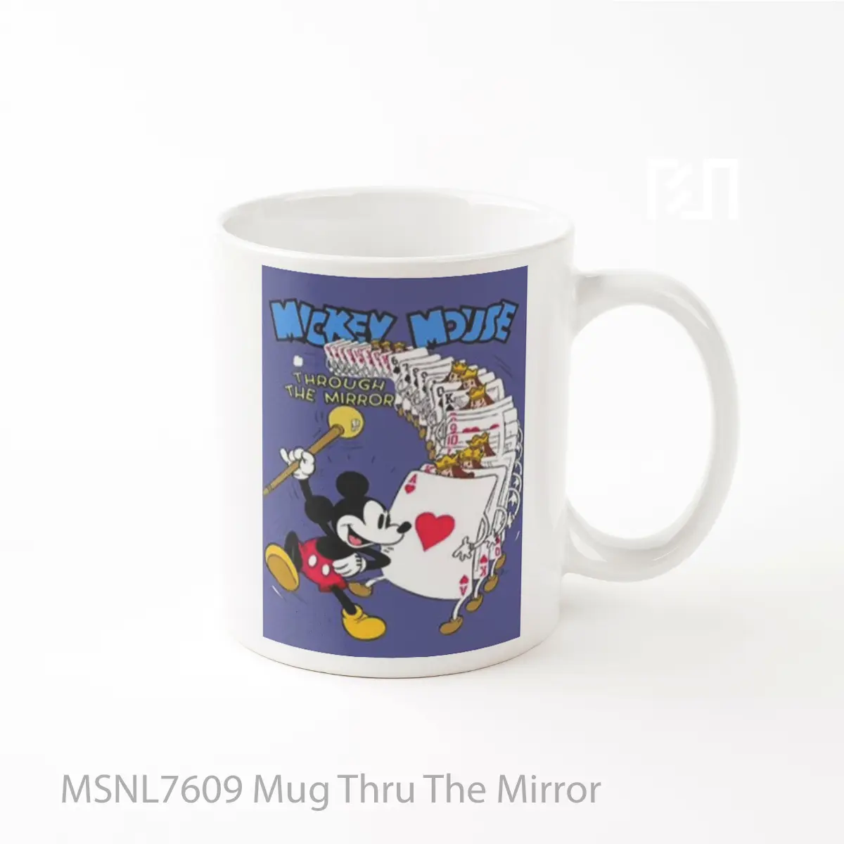 Mug Thru The Mirror Gelas Keramik Tema Film MSNL7609