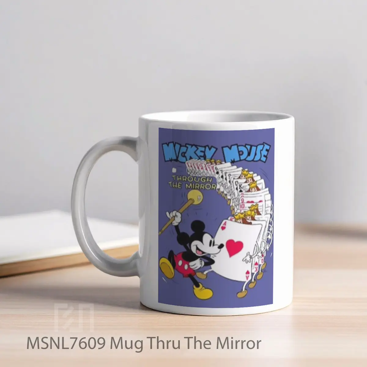 Mug Thru The Mirror Gelas Keramik Tema Film MSNL7609 - Tampak Kiri